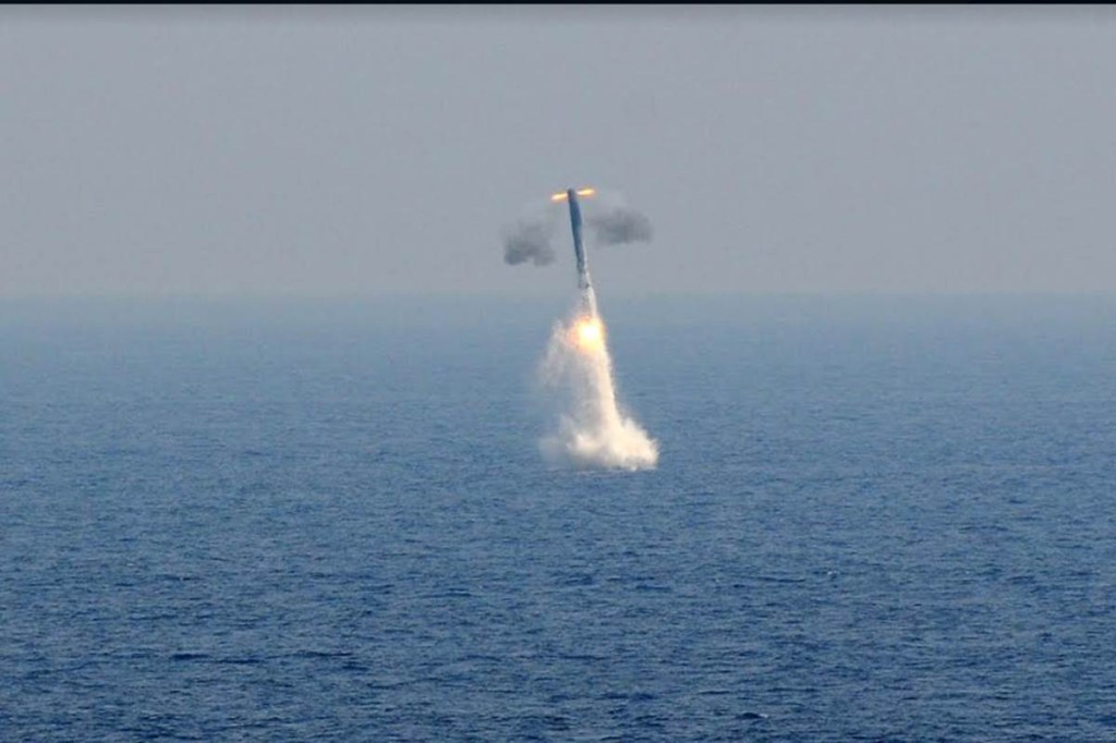 he formidable weapon has also been successfully tested in subsea-to-land configuration from an underwater platform, thus proving its capability to arm conventional attack submarines of the Navy. (Photo source: BrahMos Aerospace)