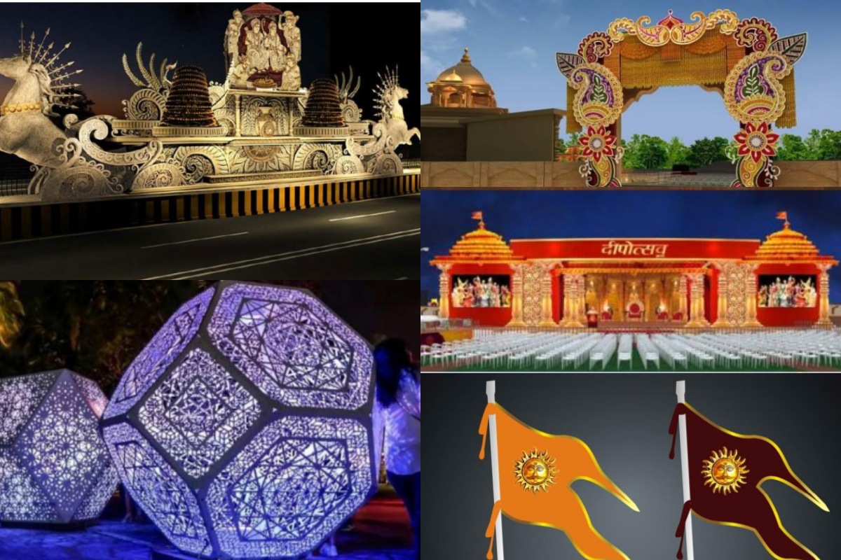 Deepotsav, Deepotsav 2020, Ayodhya, Ayodhya Deepotsav, Ayodhya Deepotsav 2020, Yogi Adityanath, Lord Ram, Diwali, Diwali 2020, Deepawali, Uttar Pradesh, Ram, Saryu, Saryu ghat, Ram ki paidi
