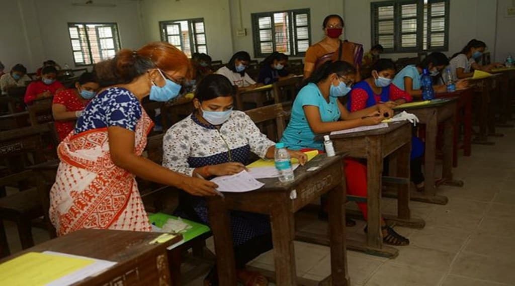 The exam was earlier postponed twice due to the pandemic and the government decided to go ahead with it, despite opposition by a section, to mitigate any further academic loss.(Representational image; PTI Photo)