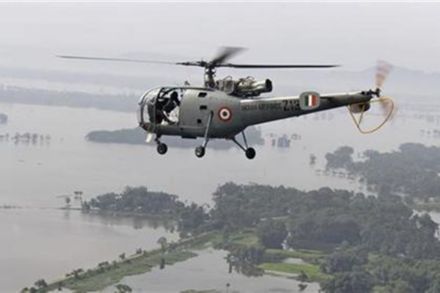 The official said a rescue team has been sent to the area where the chopper made the precautionary landing. (Representational image: Reuters)
