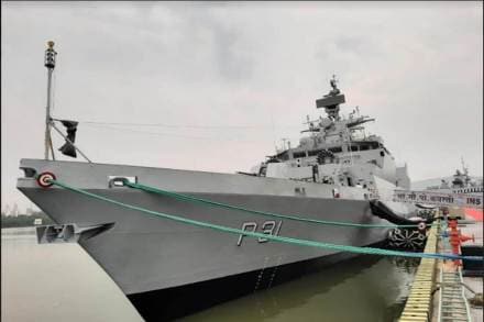 The ship is specifically constructed to undertake anti-submarine warfare role. For this, it has sensors like sonars fitted onboard.