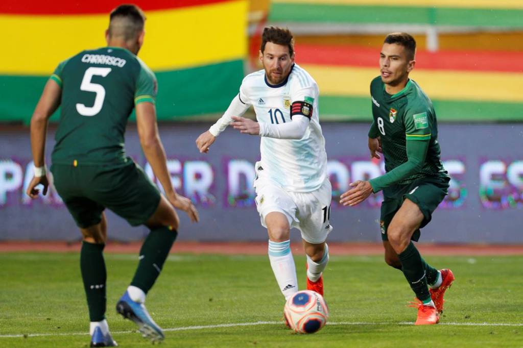 Brazil leads the standings with a superior goal difference after thrashing Bolivia 5-0 in Sao Paulo last week in its opening game.