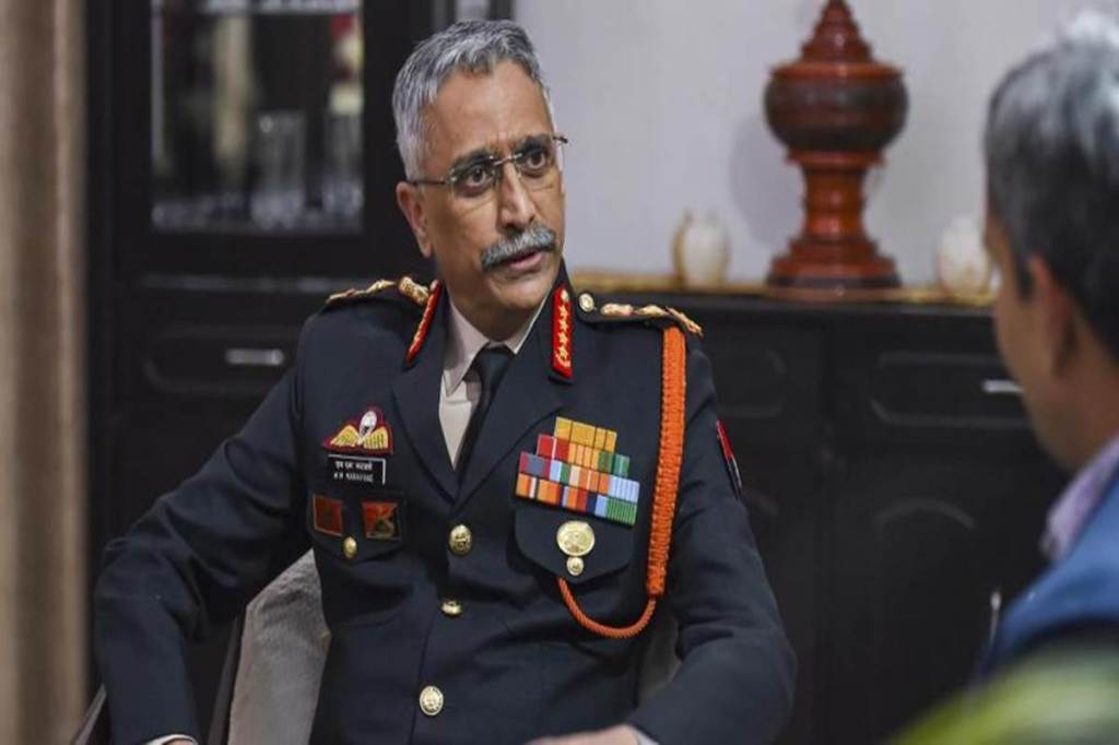 Gen Naravane also spoke about the current security scenario and focused on the geostrategic implications on capability development of the Indian Army. (File photo: PTI)