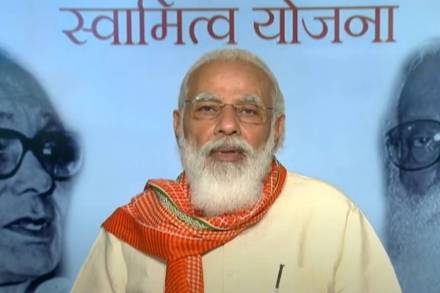 The move will pave the way for villagers to use property as a financial asset for taking loans and other financial benefits. (Photo source:(Twitter / ANI)
The move will pave the way for villagers to use property as a financial asset for taking loans and other financial benefits. (Photo source:(Twitter / ANI)