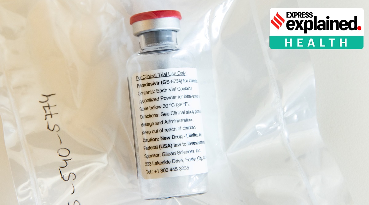The intravenous antiviral drug, Remdesivir, is used to treat COVID-19. US President Donald Trump, who tested positive for COVID-19 last week, is also being administered Remdesivir. (Photo source: Reuters) The intravenous antiviral drug, Remdesivir, is used to treat COVID-19. US President Donald Trump, who tested positive for COVID-19 last week, is also being administered Remdesivir. (Photo source: Reuters)