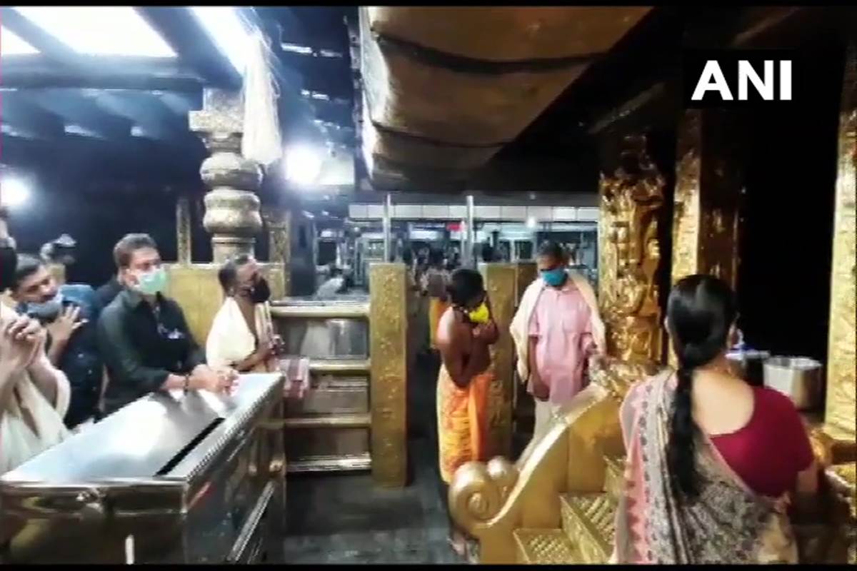 Pilgrims can book darshan through the virtual queue system in the concerned website from today, the minister added. (Photo source: ANI) Pilgrims can book darshan through the virtual queue system in the concerned website from today, the minister added. (Photo source: ANI)