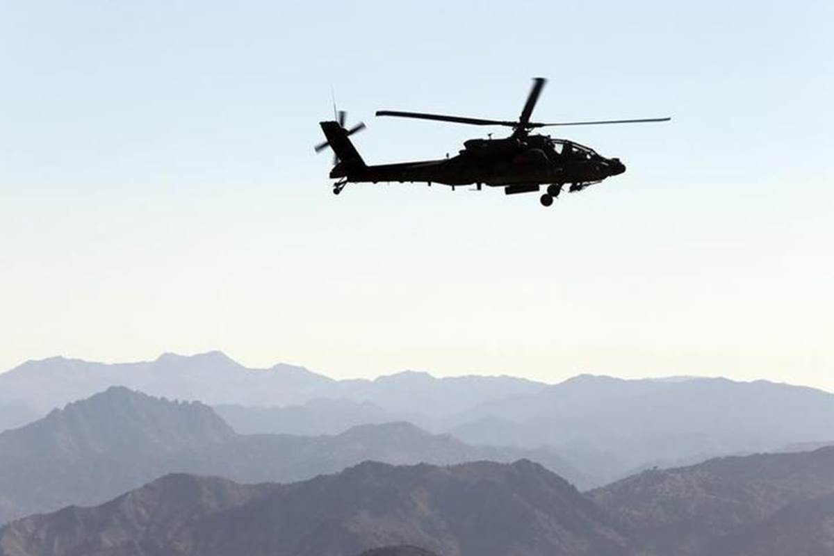 Three local officials in Helmand province said the helicopters were deploying Afghan commandos to repel a Taliban attack in Nawa district, and were evacuating wounded soldiers on their return flight. (Representational image: Reuters) Three local officials in Helmand province said the helicopters were deploying Afghan commandos to repel a Taliban attack in Nawa district, and were evacuating wounded soldiers on their return flight. (Representational image: Reuters)