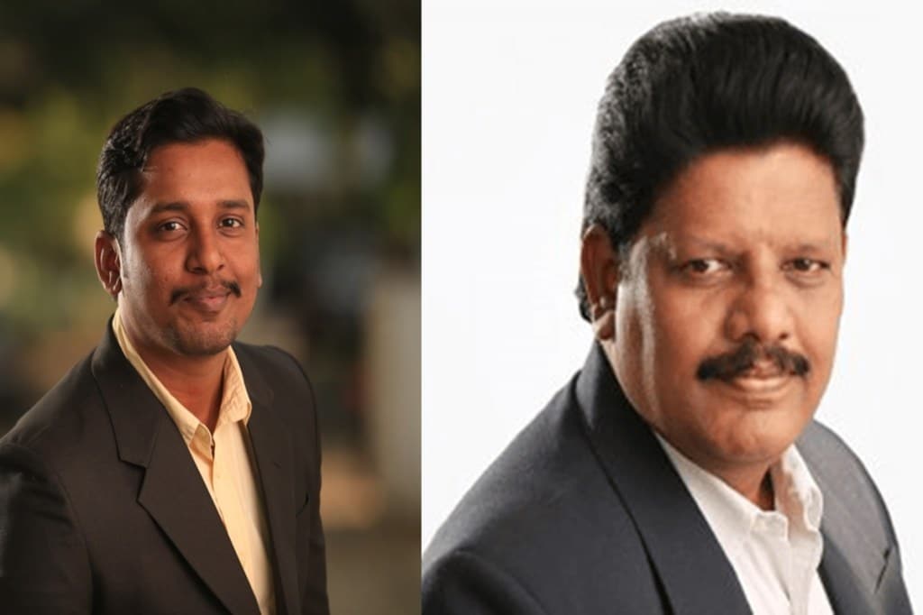 Left to right: Alex M and Ramesh Ayyakut.