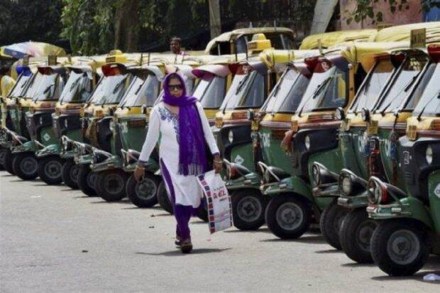 Bike taxis recovered up to 40 per cent while autos recovered back to 48 per cent of January levels. Image: PTI