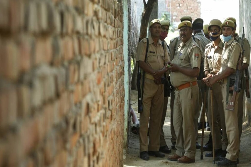 The FIR was lodged at Hathras Gate police station under various sections of the Indian Penal Code. (IE)