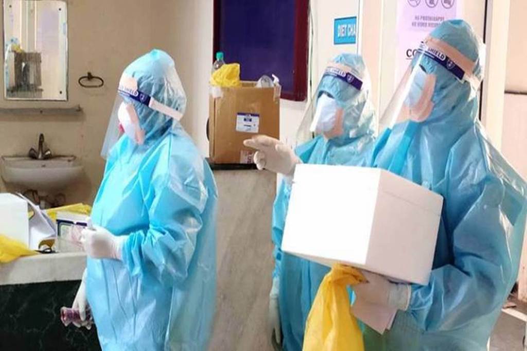 India is the second worst-hit nation in terms of COVID-19 cases after the US, while it is in the third spot in terms of fatalities globally after the US and Brazil, according to JHU data. (Photo source: PTI)