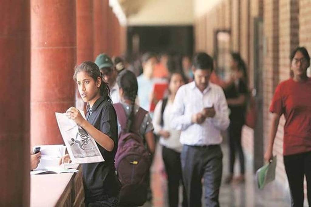 The first cut-off list was released on October 10. Almost 50 per cent of the seats have been filled under the first list. The varsity has 70,000 undergraduate seats. (File image)