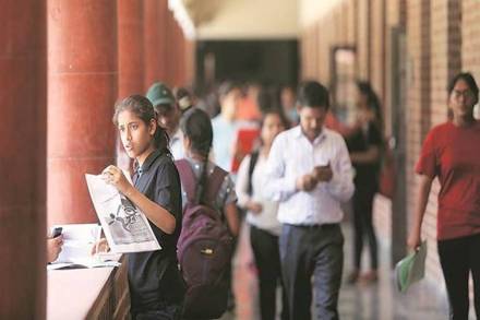 The first cut-off list was released on October 10. Almost 50 per cent of the seats have been filled under the first list. The varsity has 70,000 undergraduate seats. (File image)