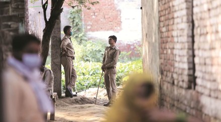 The government has claimed that some people were trying to foment caste tensions in the aftermath of the alleged rape of the woman by four "upper caste" men on September 14. (Photo source: PTI)