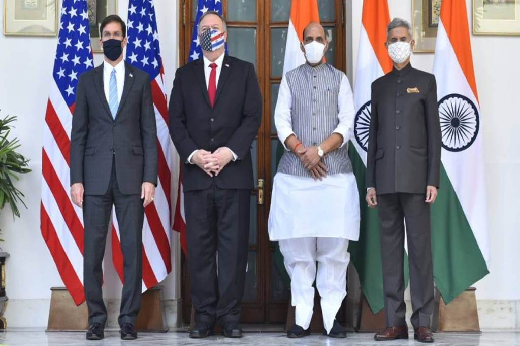 This agreement will now allow India to use US geospatial maps, which will increase the accuracy of weapons, including automated hardware systems and cruise-ballistic missiles.(Source: Twitter/@MEAIndia)