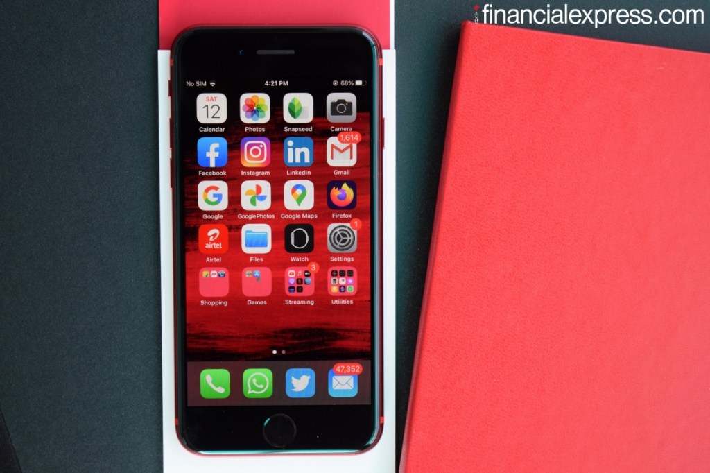 The iPhone SE starts at Rs 42,500. (Photo credit: Saurabh Singh/Financial Express)