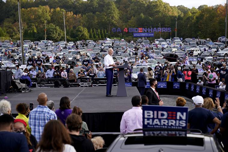 The Biden town hall, with questions from the audience and moderator George Stephanopoulos, lasted 90 minutes. (Photo source: AP) The Biden town hall, with questions from the audience and moderator George Stephanopoulos, lasted 90 minutes. (Photo source: AP)