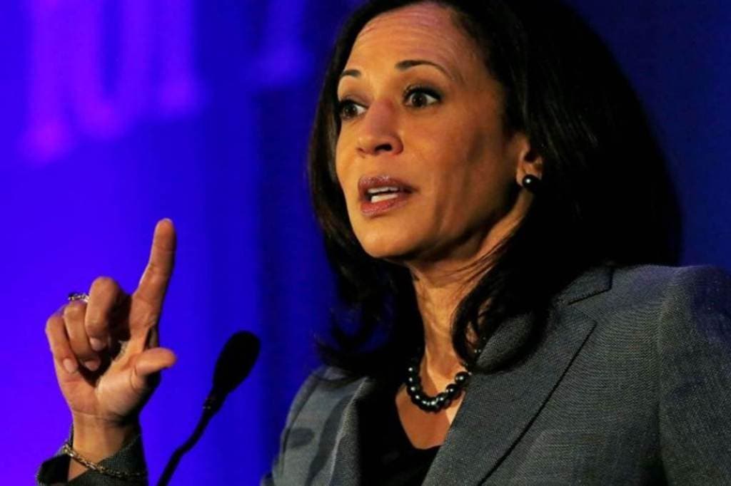 Harris, 56, is set to make history becoming the first woman - and the first woman of colour - to occupy the office. (Photo source: Reuters)
