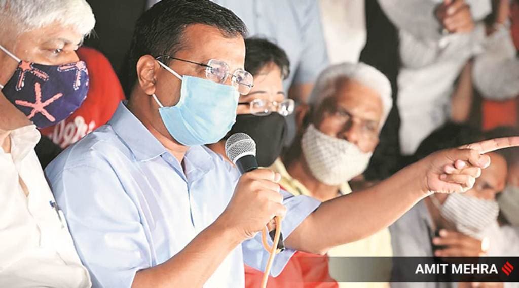 Kejriwal said he has requested the Union Education Minister for amending Section 5(2) of the DU Act so that more colleges and universities can be established in the city.(Photo source: IE)