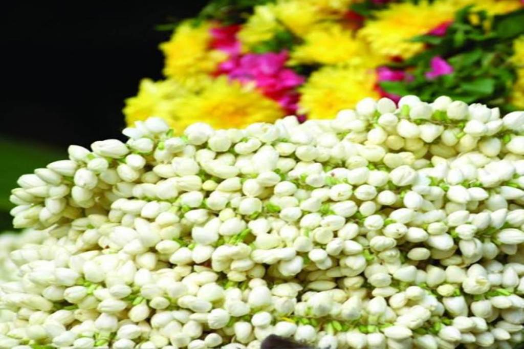 Weaving and selling sweet-scented jasmine marks a life of tremendous work and unspoken sacrifices for the flower sellers in the temple city.