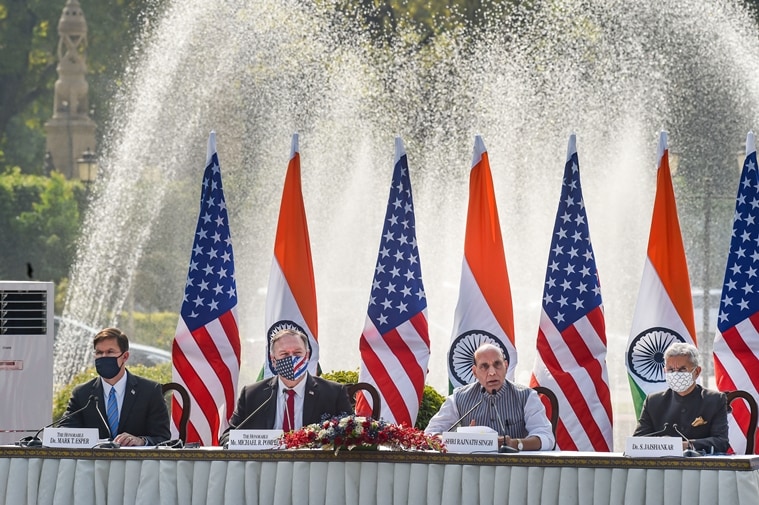 In July, Pompeo criticised China for its aggressive moves against its neighbours, including "instigating" a deadly confrontation with India in eastern Ladakh