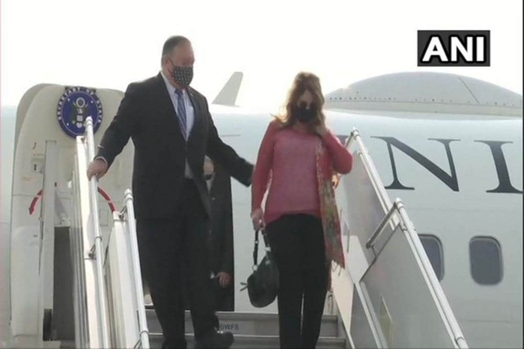 On Tuesday, Pompeo and Esper will hold the 2+2 talks with External Affairs Minister S Jaishankar and Defence Minister Rajnath Singh, covering the entire expanse of defence and security ties as well as key regional and global issues. (Photo source: ANI)