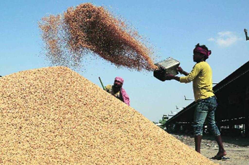 Paddy procurement is up 26 per cent so far this year, from 84.88 lakh tonnes in the corresponding period of kharif marketing season 2019-20.