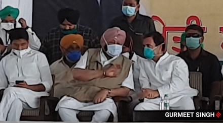 "If Yogi ji sees it as an international conspiracy, well that is fine, that is his prerogative. What I saw was a tragedy,'' said Gandhi. (Photo source: ANI)