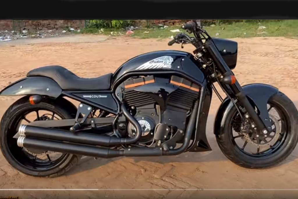 Tastefully modified Royal Enfield Thunderbird 350 looks like an Indian Scout: Cost and all details!