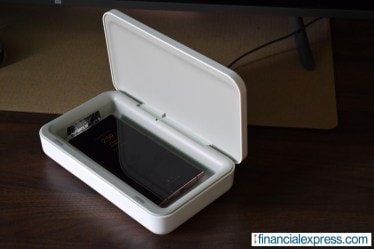 Samsung’s UV sterilizer costs Rs 3,599 in India. (Photo credit: Saurabh Singh/Financial Express)