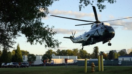 Addressing his supporters in Pennsylvania, another battleground State, Trump, 74, thanked the doctors that treated him. (Photo source: Reuters) Addressing his supporters in Pennsylvania, another battleground State, Trump, 74, thanked the doctors that treated him. (Photo source: Reuters)