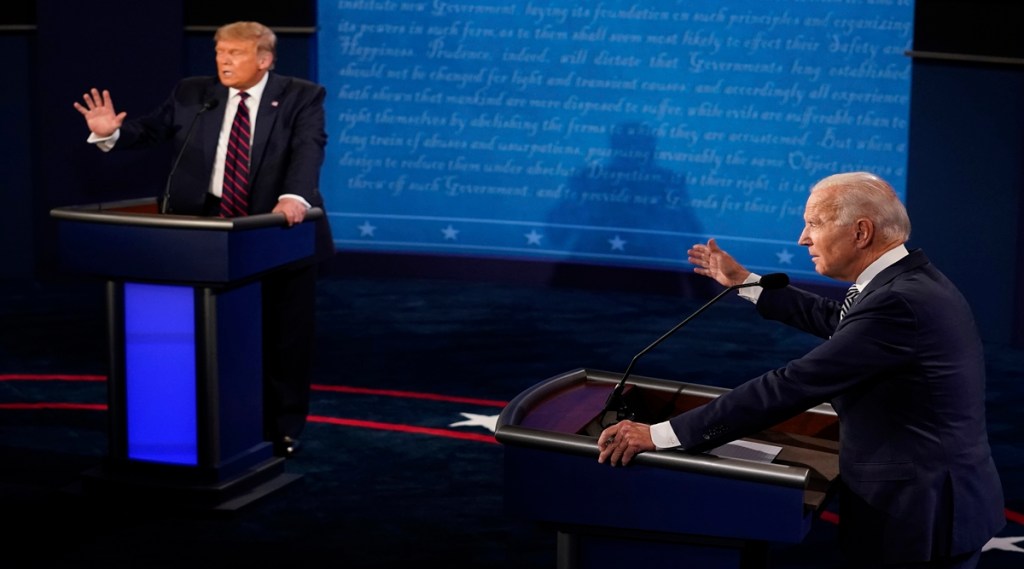 "He (Trump) has been weak and chaotic with China on trade. All he has ended up doing is opening doors for big banks to make money in China and helped contribute to a surge of farm bankruptcies in America," Biden said. (Photo source: Reuters)