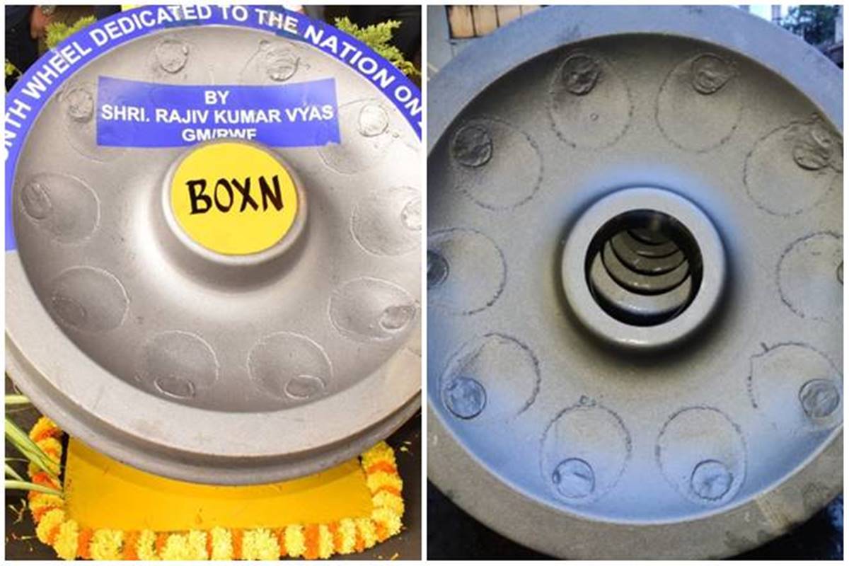 The Rail Wheel Factory had manufactured as many as 40 lakh wheels in a period of 40 years. The Rail Wheel Factory had manufactured as many as 40 lakh wheels in a period of 40 years.