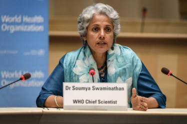 WHO chief scientist Soumya Swaminathan. (Reuters)