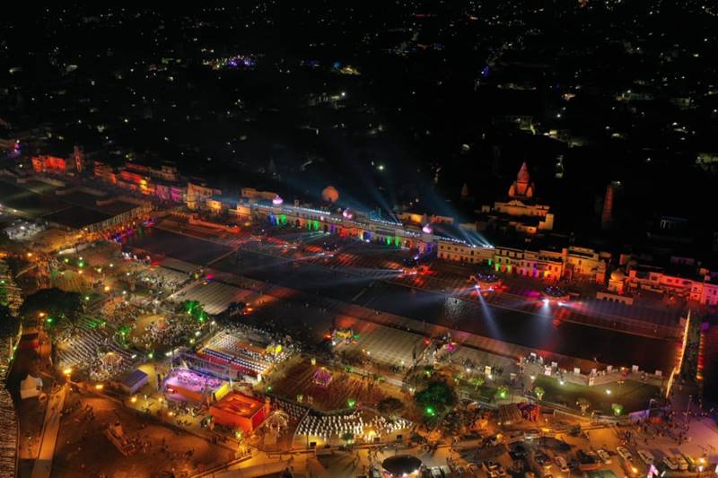 Deepotsav, Deepotsav 2020, Ayodhya deepotsav 2020, Ayodhya, Diwali, Diwali in Ayodhya, Uttar Pradesh, UP, Yogi Adityanath, Lord Ram, Hanuman Garhi, Saryu, Ram ki paidi, Deepotsav diyas