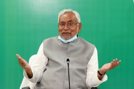 Bihar chief minister Nitish Kumar