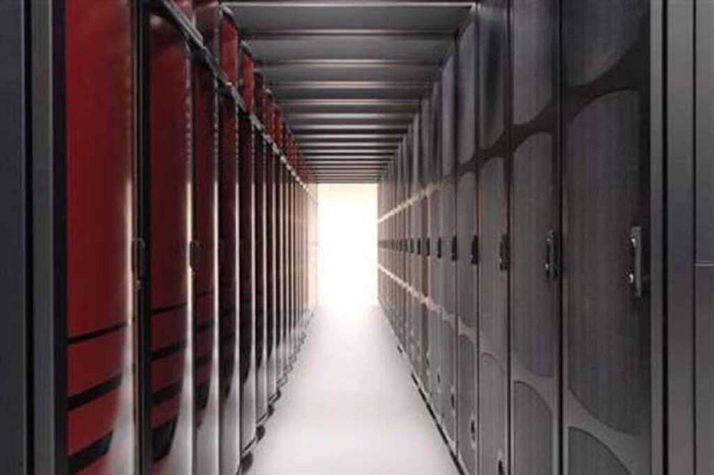 A non-distributed computer system has all its components at a single location. In this case, Param Siddhi is in Pune.