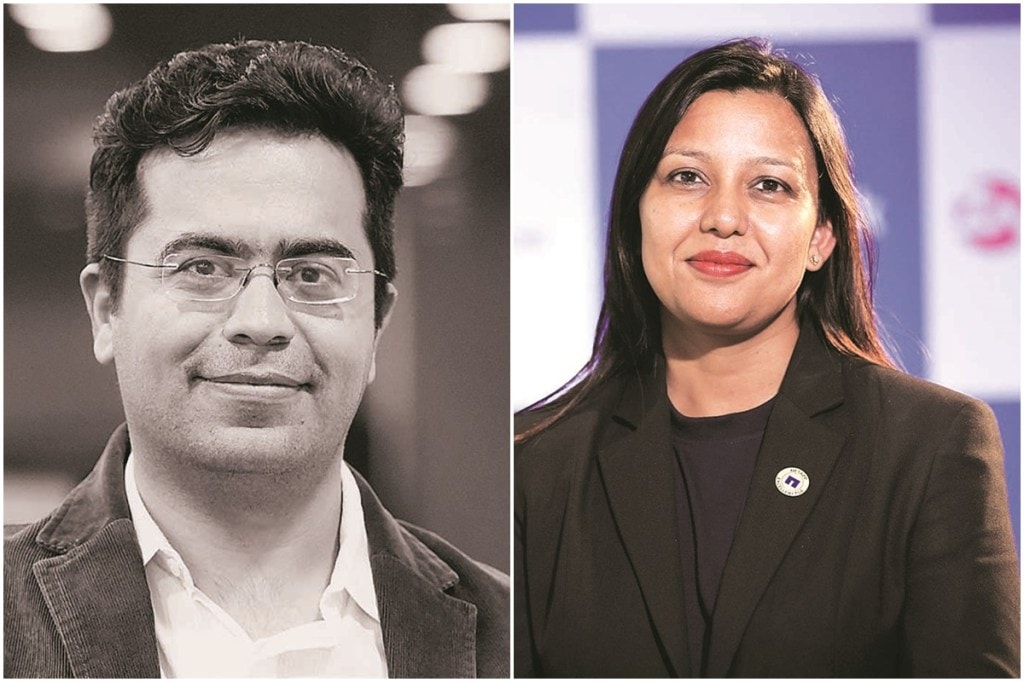 KoineArth founder Praphul Chandra and NetApp Excellerator director & leader Madhurima Agarwal