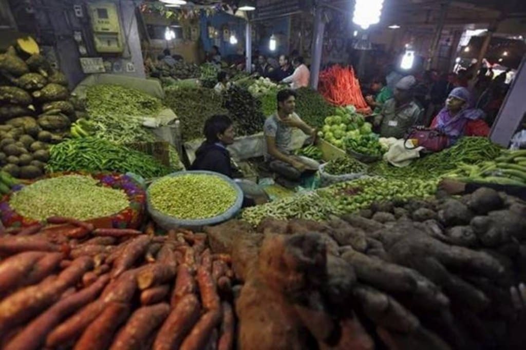 The arrival of vegetables and fruits to Delhi's largest wholesale market at Azadpur has been reduced by half due to the closed borders, said Adil Khan, chairman Agricultural Produce Marketing Committee at Azadpur. The arrival of vegetables and fruits to Delhi's largest wholesale market at Azadpur has been reduced by half due to the closed borders, said Adil Khan, chairman Agricultural Produce Marketing Committee at Azadpur.