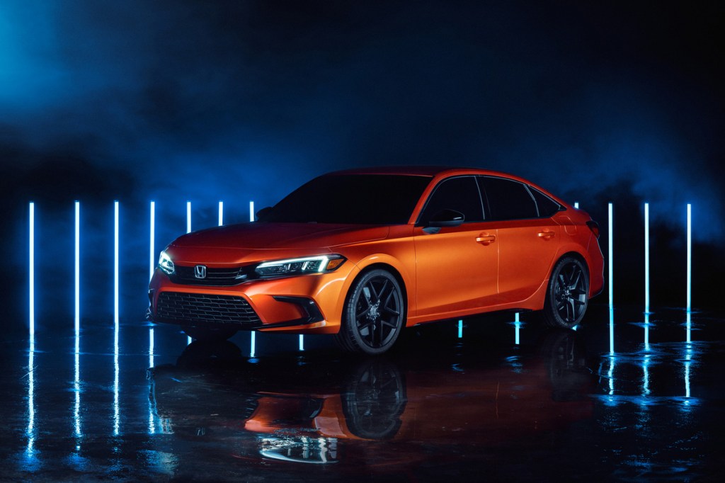 2021 Honda Civic sedan prototype breaks cover: Striking new look, new tech