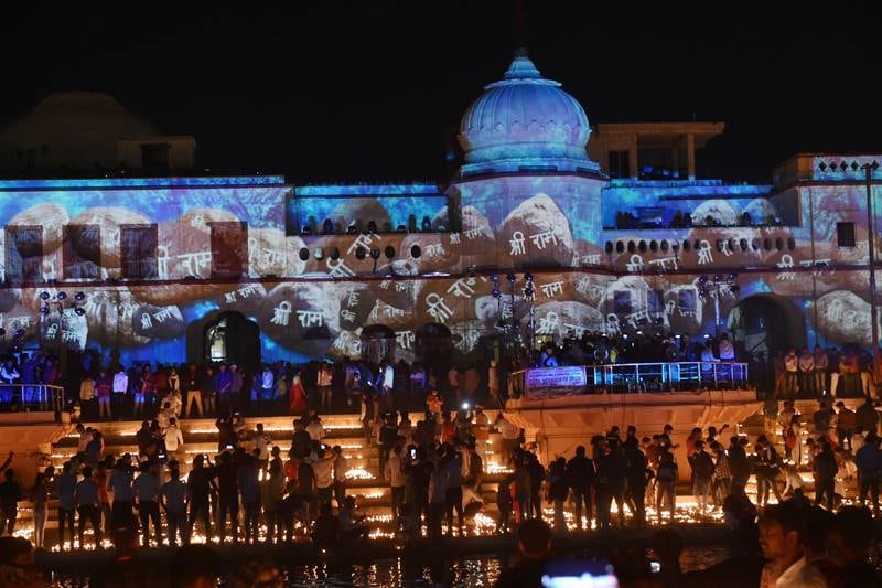 Deepotsav, Deepotsav 2020, Ayodhya deepotsav 2020, Ayodhya, Diwali, Diwali in Ayodhya, Uttar Pradesh, UP, Yogi Adityanath, Lord Ram, Hanuman Garhi, Saryu, Ram ki paidi, Deepotsav diyas