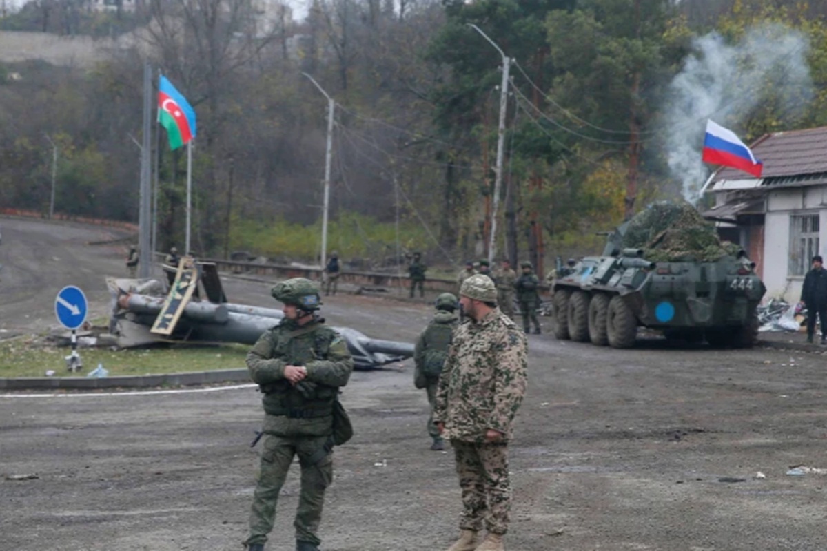 Azerbaijani troops enter further territory ceded by Armenia Azerbaijani troops enter further territory ceded by Armenia