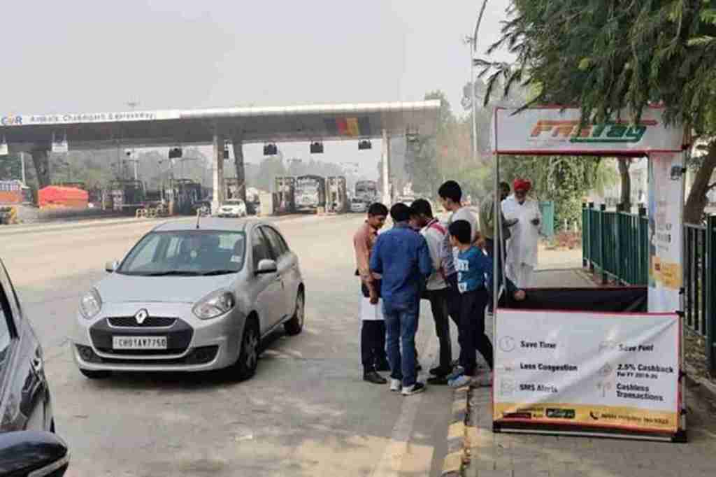 Last year, during this time, the daily collection of the electronic toll was around Rs 70 crore per day. 