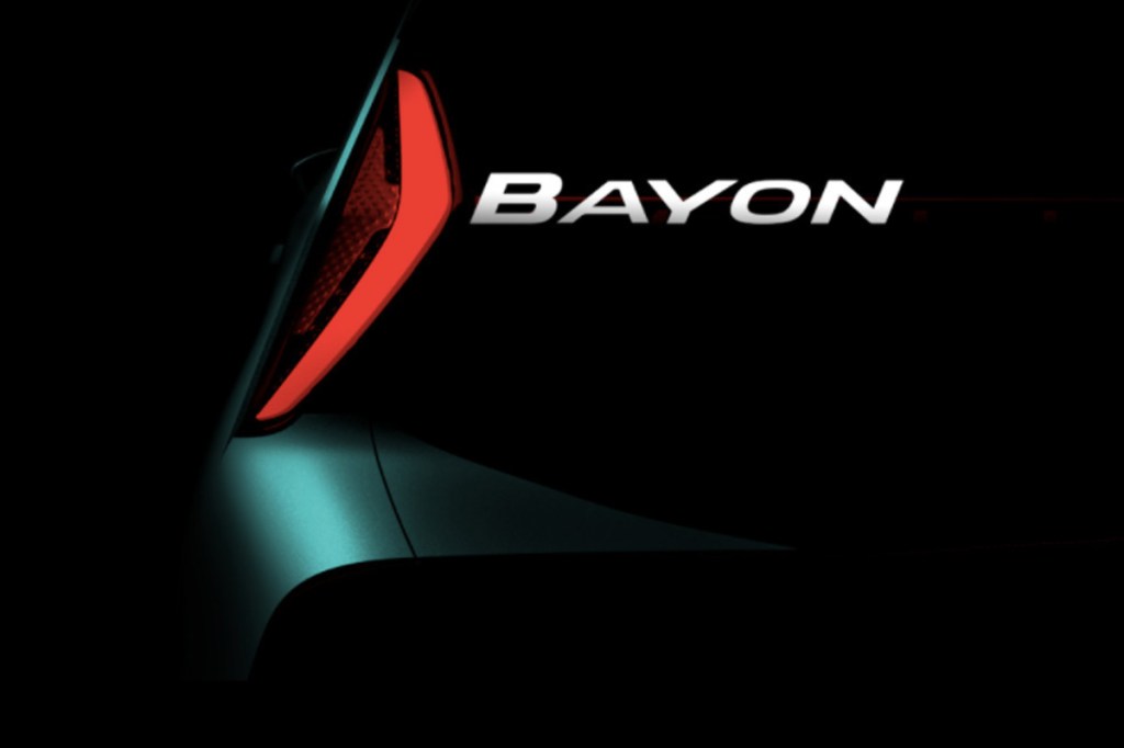 Hyundai Bayon Teaser