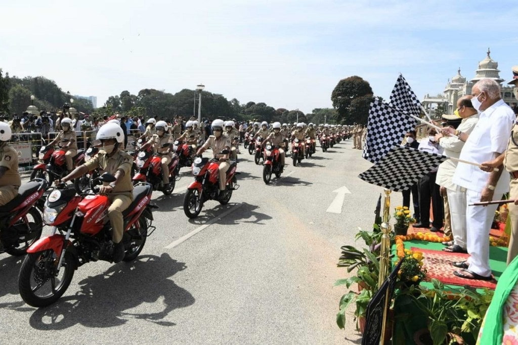 Karnataka Police adds 751 units of BS6 Hero Glamour bikes to its fleet