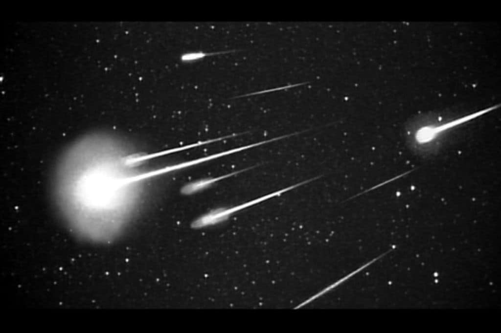 Leonids have been named after Leo the Lion constellation. (Image: NASA/Ames Research Center/ISAS/Shinsuke Abe and Hajime Yano)