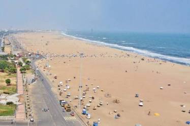 The government in another major decision has said that the capital city Chennai's Marina beach would be thrown open for the general public from the middle of the next month.