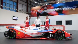 Mahindra M7Electro 2020 21 Formula E car revealed driver line up alex lynn alexander sims dilbagh gill