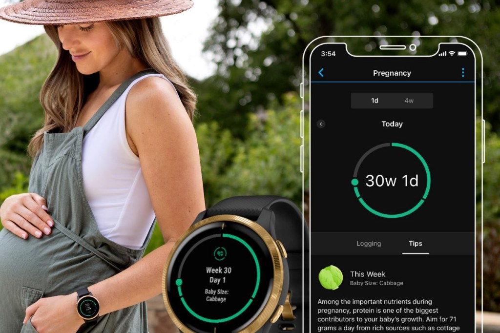 All these features would be available in addition to the usual tracking of sleep and activities. (Image: Garmin)