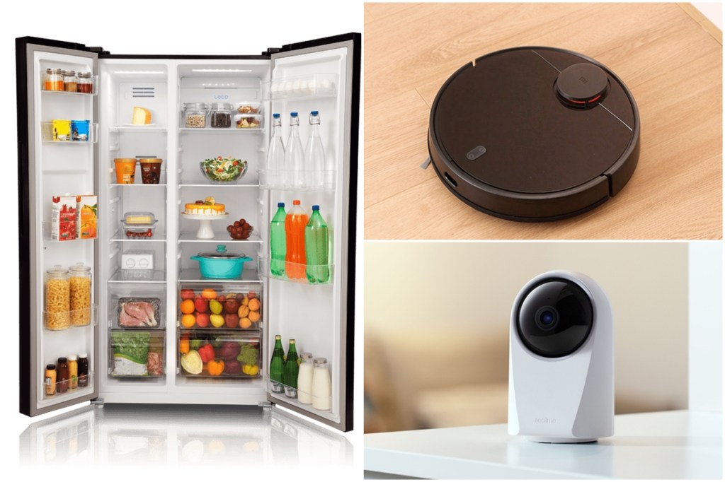 A smart home set-up comprises connected devices that can be remotely controlled either through a smartphone or any other device on the network.